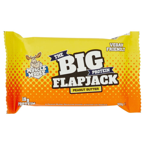 The Big Flapjack Peanut Butter 100g-Muscle Moose-iPantry-australia