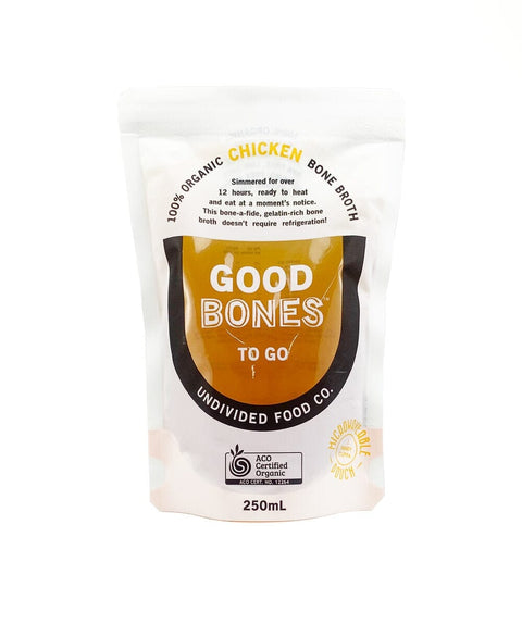 The Good Bones Chicken Broth 250ml-Undivided Food Co Good Bones-iPantry-australia