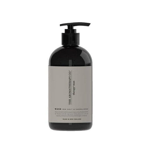 THERAPY MAN - Sea Salt & Sandalwood 500ml Hand & Body Wash-The Aromatherapy Company-iPantry-australia