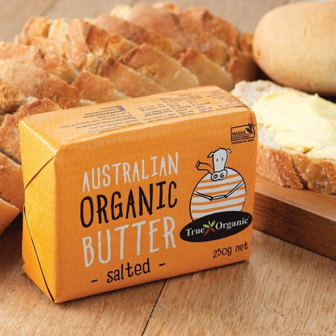 True Organic Organic Salted Butter 250g-Pantry-True Organic-iPantry-australia