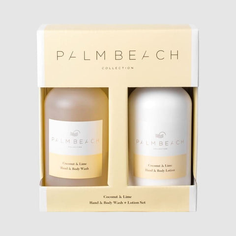 Wash & Lotion Coconut & Lime Gift Pack-Palm Beach Collection-iPantry-australia